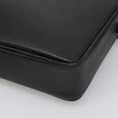 BURBERRY Business Bag Leather Black Auth bs23443-14