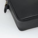 BURBERRY Business Bag Leather Black Auth bs23443-15