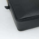 BURBERRY Business Bag Leather Black Auth bs23443-17