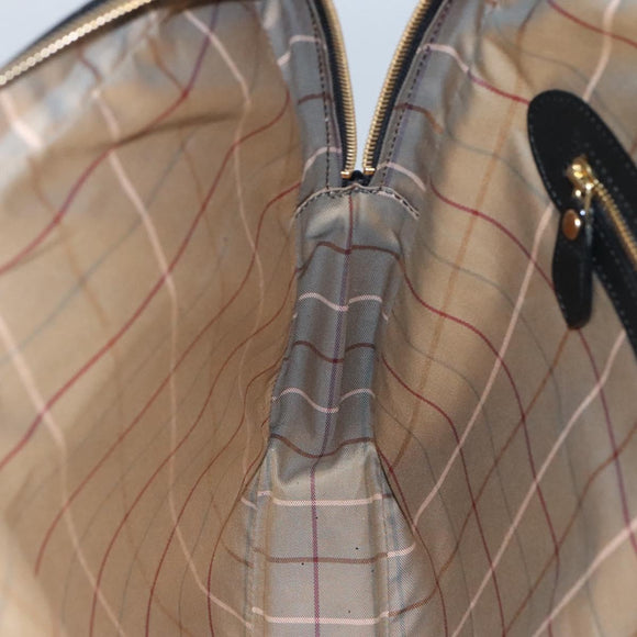 BURBERRY Business Bag Leather Black Auth bs23443