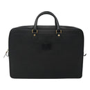 BURBERRY Business Bag Leather Black Auth bs23443-13