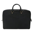 BURBERRY Business Bag Leather Black Auth bs23443-2