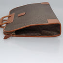 CELINE Macadam Canvas Hand Bag PVC Leather Brown Auth bs23451-4
