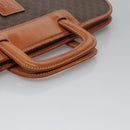 CELINE Macadam Canvas Hand Bag PVC Leather Brown Auth bs23451-7
