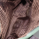 PRADA Shoulder Bag Nylon Khaki Silver Auth bs23455-23