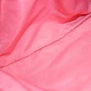 PRADA Hand Bag Nylon plastic Pink Clear Auth bs23458-11