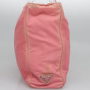 PRADA Hand Bag Nylon plastic Pink Clear Auth bs23458-4