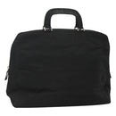 PRADA Hand Bag Black Silver Auth bs23459-1