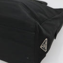 PRADA Hand Bag Black Silver Auth bs23459-9