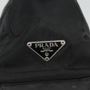 PRADA Hand Bag Black Silver Auth bs23459-17