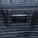 PRADA Hand Bag Black Silver Auth bs23459-18