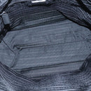 PRADA Hand Bag Black Silver Auth bs23459-11