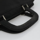PRADA Hand Bag Black Silver Auth bs23459-7