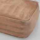 CHANEL Mademoiselle Chain Shoulder Bag Suede Pink CC Auth bs23471-9