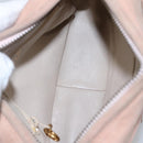 CHANEL Mademoiselle Chain Shoulder Bag Suede Pink CC Auth bs23471-11