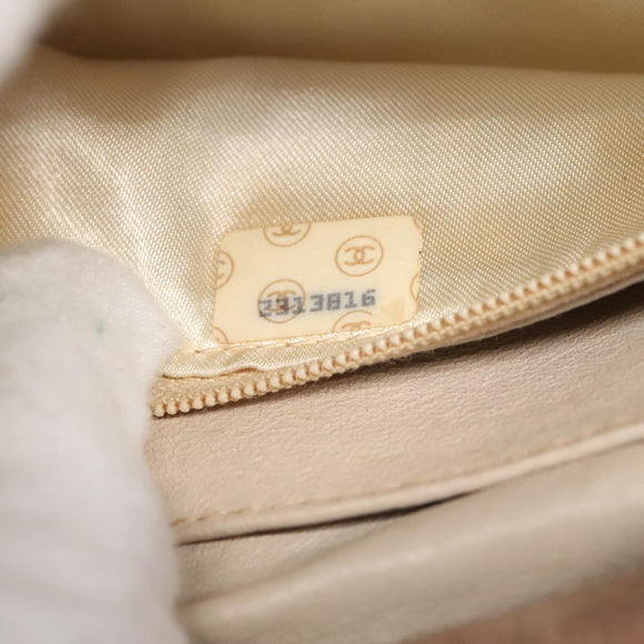 CHANEL Mademoiselle Chain Shoulder Bag Suede Pink CC Auth bs23471