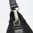 GUCCI Shoulder Bag Nylon Black Silver 012 1553 0326 Auth bs23480-10