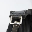 GUCCI Shoulder Bag Nylon Black Silver 012 1553 0326 Auth bs23480-11