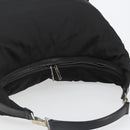 GUCCI Shoulder Bag Nylon Black Silver 012 1553 0326 Auth bs23480-6