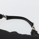 GUCCI Shoulder Bag Nylon Black Silver 012 1553 0326 Auth bs23480-8