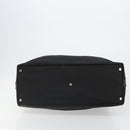 GUCCI Shoulder Bag Nylon Black Silver 012 1553 0326 Auth bs23480-5