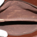 Burberrys Nova Check Shoulder Bag PVC Beige Brown gold Auth bs23485-11