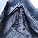 BURBERRY Nova Check Hand Bag PVC Beige Silver Auth bs23486-17