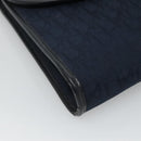 Christian Dior Trotter Canvas Shoulder Bag Navy Auth bs23493-11