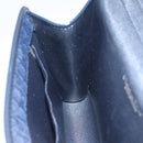 Christian Dior Trotter Canvas Shoulder Bag Navy Auth bs23493-19