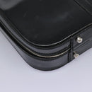 GUCCI Business Bag Enamel Black Auth bs23505-15