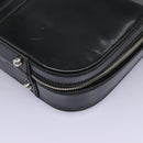 GUCCI Business Bag Enamel Black Auth bs23505-16