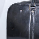 GUCCI Business Bag Enamel Black Auth bs23505-3
