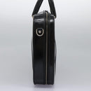 GUCCI Business Bag Enamel Black Auth bs23505-4