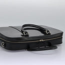 GUCCI Business Bag Enamel Black Auth bs23505-7