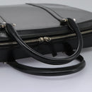 GUCCI Business Bag Enamel Black Auth bs23505-8