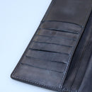 Berluti Long Wallet Leather Black Auth bs23508-21