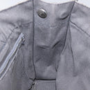 HERMES Fourre Tout PM Hand Bag Canvas Black Gray Silver Auth bs23510-16