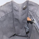 HERMES Fourre Tout PM Hand Bag Canvas Black Gray Silver Auth bs23510-17