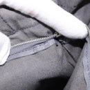 HERMES Fourre Tout PM Hand Bag Canvas Black Gray Silver Auth bs23510-19