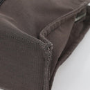 HERMES Her Line MM Tote Bag Canvas Gray Silver Auth bs23512-14