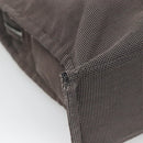 HERMES Her Line MM Tote Bag Canvas Gray Silver Auth bs23512-15