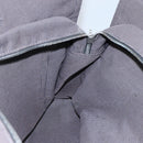 HERMES Her Line MM Tote Bag Canvas Gray Silver Auth bs23512-18