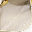 LOEWE Anagram Clutch Bag Leather Yellow Auth bs23522-10