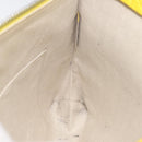 LOEWE Anagram Clutch Bag Leather Yellow Auth bs23522-17