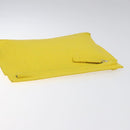LOEWE Anagram Clutch Bag Leather Yellow Auth bs23522-5