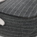 BURBERRY Black label Shoulder Bag Wool Gray Auth bs23525-15