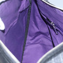 BURBERRY Black label Shoulder Bag Wool Gray Auth bs23525-18