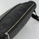 BURBERRY Black label Shoulder Bag Wool Gray Auth bs23525-6