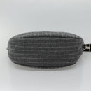 BURBERRY Black label Shoulder Bag Wool Gray Auth bs23525-5