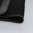 Christian Dior Trotter Canvas Chain Shoulder Bag Black Gold Auth bs23529-10